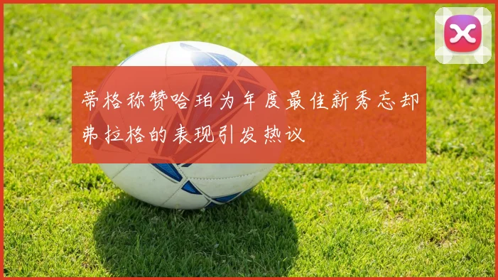 蒂格称赞哈珀为年度最佳新秀忘却弗拉格的表现引发热议